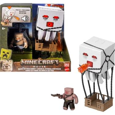 Imagem de Minecraft Filme Figura de Brinquedo Ataque Explosivo do Ghast para crianças a partir de6 anos