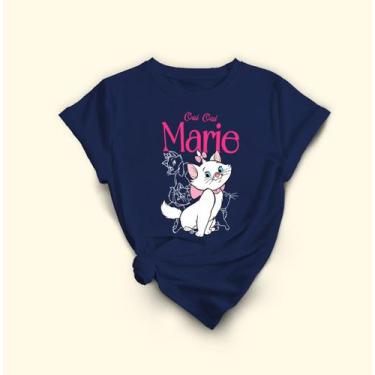 Imagem de Camiseta Gata Marie Com Estampa Exclusiva .100% Algodão - Lobo Sete, A
