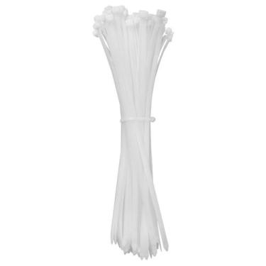 Imagem de Abraçadeira De Nylon Branca Grande 7,5mm x 370mm - 100 Unidades - Pier