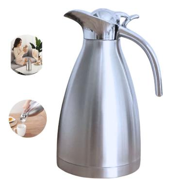 Imagem de Garrafa Térmica Inox 1,5 Lt Europeia Clássica Café Premium