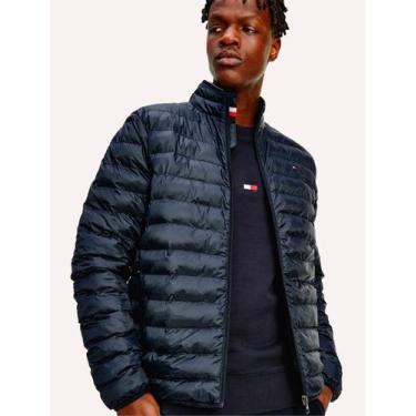 Imagem de Jaqueta Tommy Hilfiger Masculina Térmica Packable Circular Azul Marinh