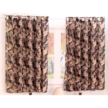 Imagem de Cortina Sala Quarto em Malha Estampada 2,00x 1,70 m - Enxovais Helo, F