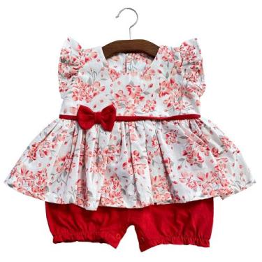 Imagem de Macacao Menina Bebe Curto - PEQUENO ANJO, 021, 171, P