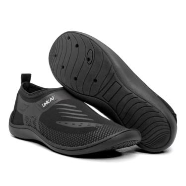 Imagem de Sapatilha Hibrido Neoprene Água Jet-sky Cachoeira Surf Tênis (Preto, BR, Adulto, Numérico, M, 38)