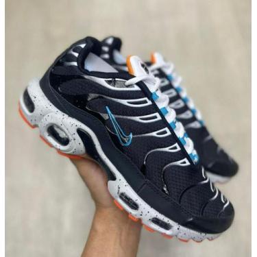 Imagem de Tênis Masculino Importado Vietnã - Pretobrancolaranja - galego, 38