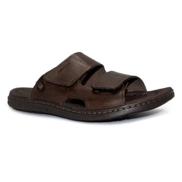 Imagem de CHINELO MASCULINO DE COURO 131283 PEGADA (16) - CRAVO