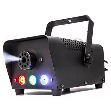 Imagem de Maquina De Fumaça 1000w Luzes Rgb Led Iluminação Controle Remoto - DMX