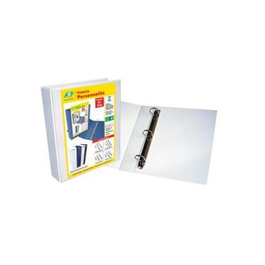 Imagem de Fichário Personnalité A4 Com 4 Argolas Branco Acp