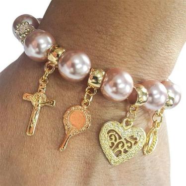 Imagem de Pulseira Oxum Ora Iê Iê - Balaio de Santo