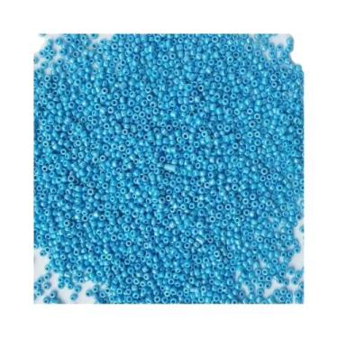 Imagem de Contas de Semente de Vidro Checo 4mm (23 unidades) - Efeito Laca Cozid