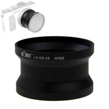 Imagem de Tubo Adaptador LA-52LX5 Lente 52mm Câmeras Panasonic DMC-LX5 - Kiwi