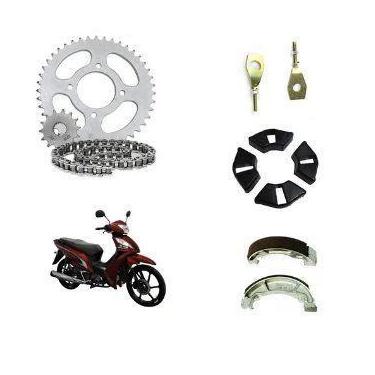 Imagem de Kit Relação Esticadores Lona Freio Coxim Shineray Jet 50cc - Smartfox