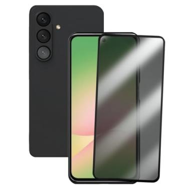 Imagem de Capinha Para Galaxy A56 Capa Preta Premium Proteção Câmera + Película Privacidade Anti Spy