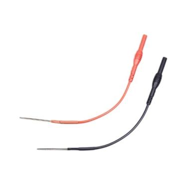 Imagem de Milageto 2x Multímetro de Teste Leads Cabô Feminino Cabo Feminino Multifuncional Multifuncional Fio de Terminal Fio de Banana de 4 Mm para Uso Doméstico