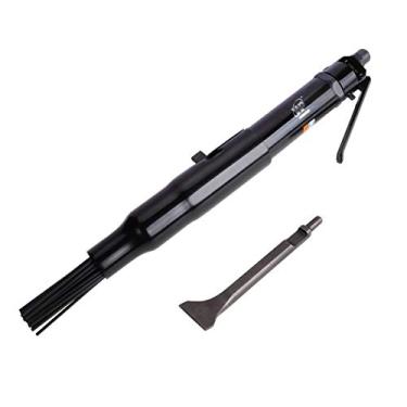 Imagem de WORKPAD 19 agulhas, escareador de agulha padrão com conjunto de cinzel grande angular de 1 peça, ferramentas pneumáticas