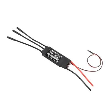 Imagem de Cryfokt 60A Esc 3 a 6S Controlador de Velocidade Elétrica, BEC: 5V 4A, Ampla Adaptabilidade para Helicóptero DIY RC Airplanes Drones, Esc Sem Escova de Alto Desempenho, RC Airplane Sem