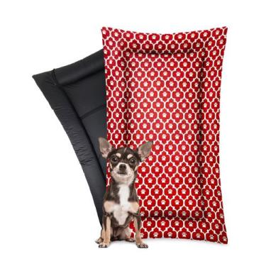 Imagem de Colchonete Pet Cama Confortável Com Zíper Lavável Fundo Impermeável P 