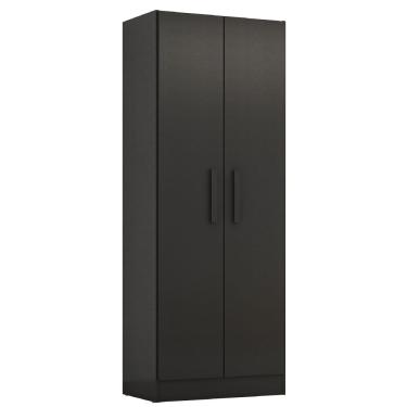 Imagem de Guarda Roupas Multiuso Solteiro Organizador 4 Prateleiras Belém Notável Preto