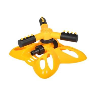 Imagem de Generic Aspersor de Jardim Rotativo para Cobertura de Área, Amarelo