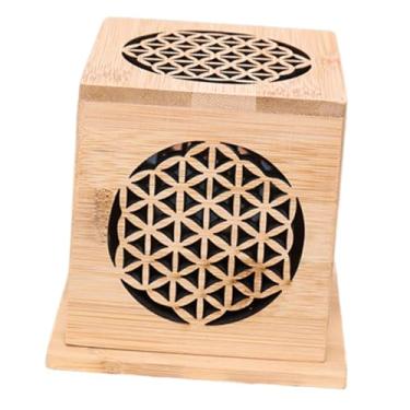 Imagem de WeiLaiKeQi Suporte de incenso de bambu, peça decorativa para mesa, presente artesanal, Style a, Tamanho real