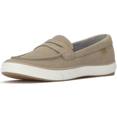 Imagem de Keds Mocassim feminino Center III, Couro castanho-acinzentado, 39