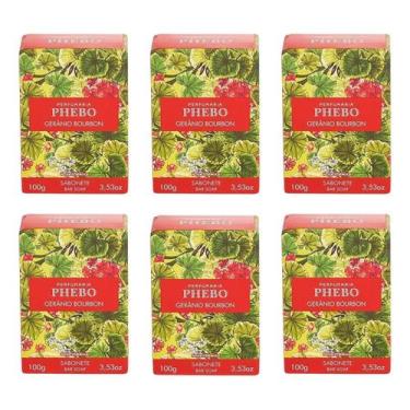 Imagem de Kit Sabonete Granado Gerânio Bourbon 90G Glicerina Vegetal