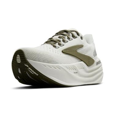 Imagem de Brooks Tênis masculino de corrida e caminhada Glycerin Max Neutral, Cinza/verde-oliva/chá, 42