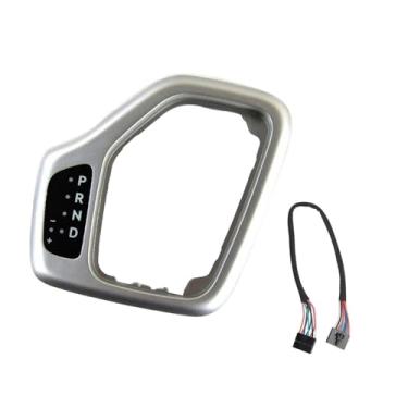 Imagem de Generic Moldura de câmbio de transmissão com acessórios de 68413957AA Peças de reposição profissionais práticas e fáceis de instalar, Prata