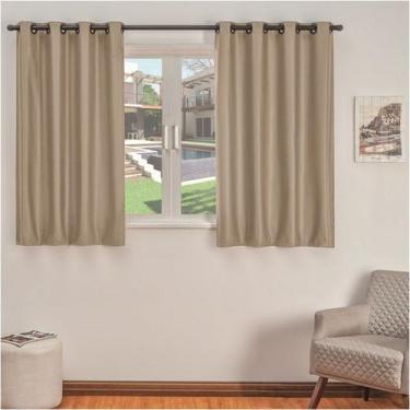 Imagem de Cortina pequena 2,20x1,30 corta luz blackout Madrid - EMPÓRIO DO LAR, 