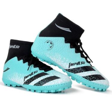Imagem de chuteira society - impulso, Verde agua, 36