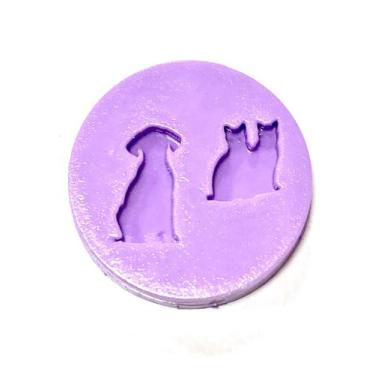 Imagem de F1519 mini molde de silicone cachorro e gatos confeitaria biscuit - co