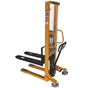 Imagem de Empilhadeira Manual 2 Toneladas Hidráulica Lynus El-2000 Elevação 1,6m Rodas Alça Freio