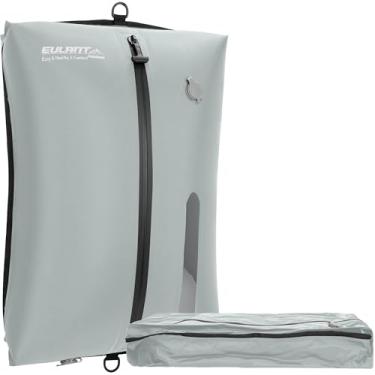 Imagem de Sacos de vácuo reutilizáveis para viagem, bolsa profissional à prova d'água IPX8 de compressão a vácuo para malas, mochila, organizadores de embalagem para embalagem de roupas (sem bomba)