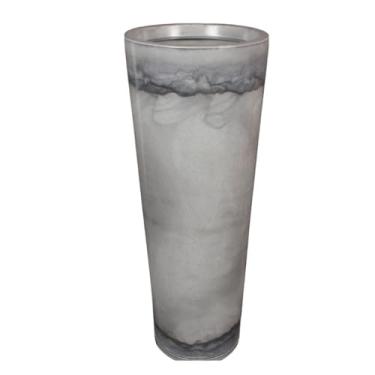 Imagem de Vaso de Planta Decorativo em Polietileno Vasos para Plantas Grandes Coluna Luxo Moderno Casa e Jardim(3,granito marmorizado)