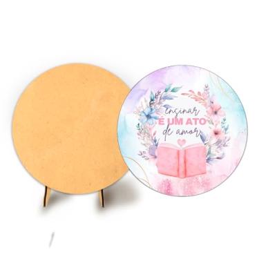 Imagem de Painel 50cm C/Elastico Dia dos Professores + Suporte MDF (PROF006)