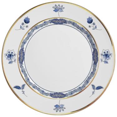 Imagem de Sousplat Xangai Azul 34 Cm Cerâmica Alleanza