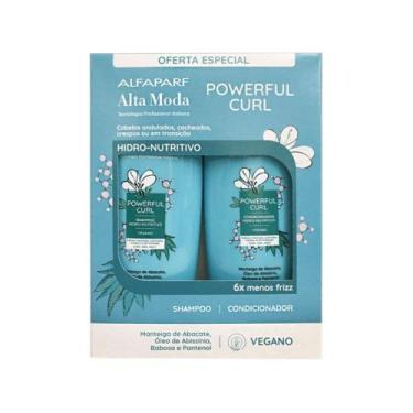 Imagem de Kit Shampoo + Condicionador Alta Moda Cachos e Curvas 300ml