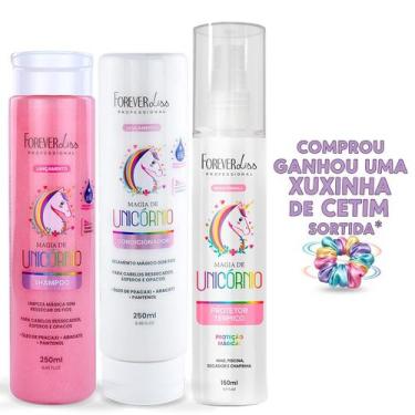 Imagem de Forever Liss Shampoo,Condicionador,Protetor Mágia Unicórnio - Forever 