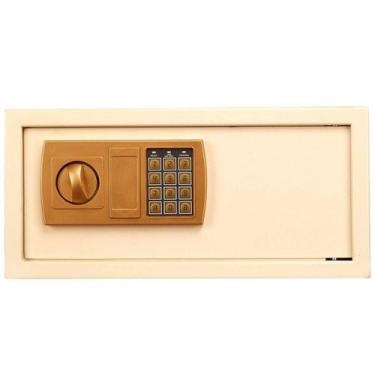 Imagem de Cofre Eletrônico Digital Notebook 42X38X20Cm Chave E Senha - Lorben