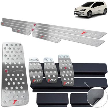 Imagem de Soleira Pedaleira Manual Descanso Prata Punto T-Jet 2013 17