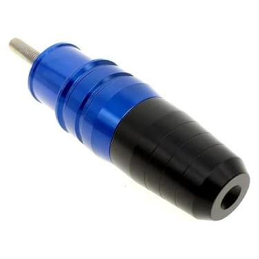 Imagem de Almofada deslizante de colisão para quadro de motocicleta compatível com Z800 Z750 Z900 Z1000 Z300 Z250 Ninja 250 300 Z1000 Z1000SX ER6 ER6F (azul)