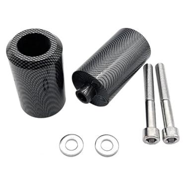 Imagem de BYYINGSUS Compatível com YZF 600 YZF600R Thundercat 1996-2007 Sliders de quadro de motocicleta proteção contra quedas bloco protetor de motor (aparência de carbono)