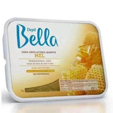 Imagem de Cera Depilatória de Mel Depil Bella - 1Kg