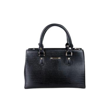 Imagem de Bolsa Feminina Grife Wj Preta 045290
