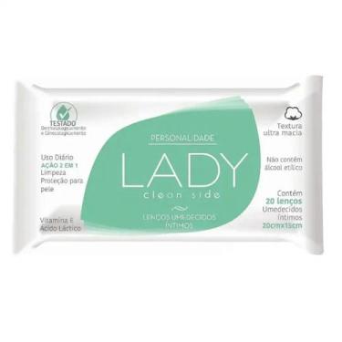 Imagem de Lenço Umedecido Íntimo Lady C/20  Personalidade - EUROFRAL INDUST DE P