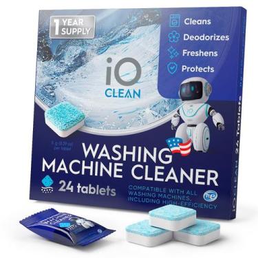 Imagem de Limpador de máquina de lavar roupa iO CLEAN 24 HE Tablets, forneciment