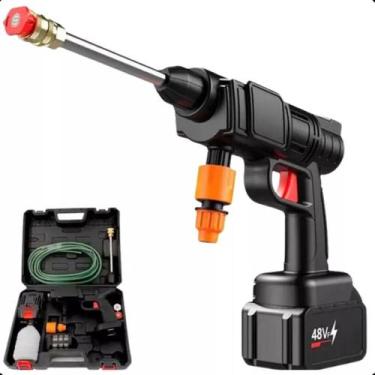 Imagem de Lavadora De Alta Pressão Mini Pistola Jato Sem Fio Portátil - Mini Vap