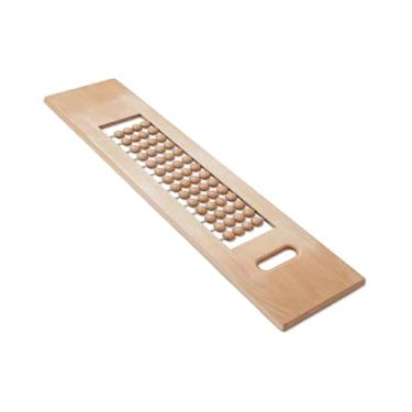 Imagem de Placa de transferência para idosos - Dispositivo de assistência deslizante de madeira para transferir pacientes, deficientes, idosos de cadeira de rodas para cama, banheira, sofá, 81 cm C x 21 cm P