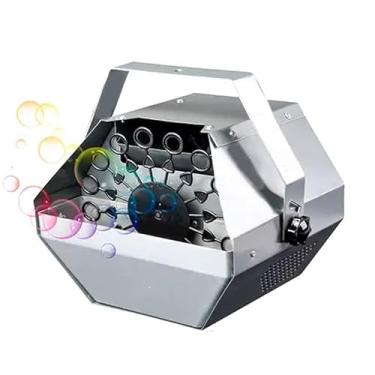 Imagem de Máquina de Bolhas de Sabão Profissional 1 Litro Bivolt 3 metros de Alcance para Festas e Eventos