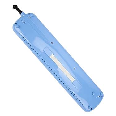 Imagem de Mingzhe Melodica 37 Keys Teclado Musical Instrument Treinamento Profissional Treinamento Portátil Blowpipe Kit Para Iniciante (Azul)